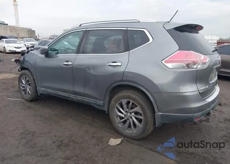 2016 Nissan Rogue Sl z USA, uszkodzony, nr VIN 5N1AT2MV9GC857449